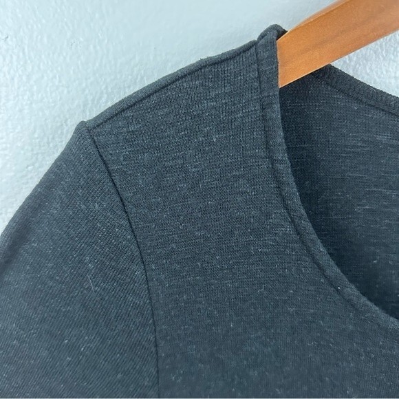 Pure Jill Short Sleeve Linen Blend Midi Dress Size Small - Picture 6 of 14